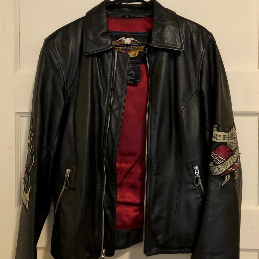 RARE Harley Davidson Leather Jacket -Prototype